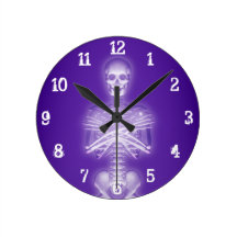 El brillar intensamente esquelético: Reloj de pare Relojes