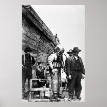 El buceador poster