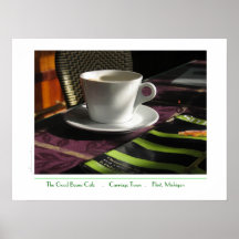 El buen café de las habas impresiones