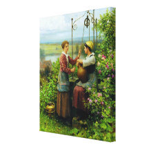 El caballero de Daniel Ridgway del ~ de la convers Lienzo Envuelto Para Galerías