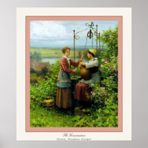 El caballero de Daniel Ridgway del ~ de la convers Posters