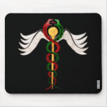 El caduceo tapetes de raton