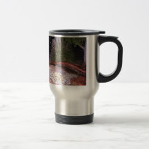 el caer de la nieve taza