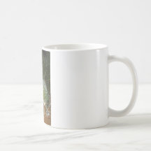 el caer de la nieve taza