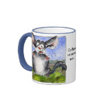 ¡El café me relaja!  Taza divertida del dibujo ani