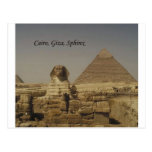 El Cairo, Giza, la esfinge (St.K.) Postal