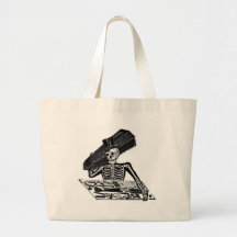 "El Calavera de la gente" circa 1800's México Bolsas