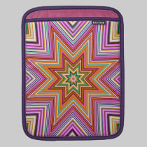 El caleidoscopio raya la manga del iPad fundas ipad