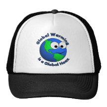 El calentamiento del planeta es broma global gorros  