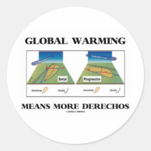 El calentamiento del planeta significa más Derecho Etiqueta Redonda