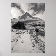 El caminar en Banff Backcountry Posters