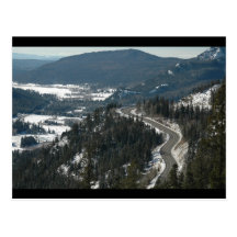 El camino de la montaña postales