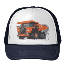 El camión enorme gigante #1 gorros  