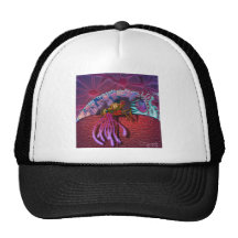 El camionero del insecto gorro