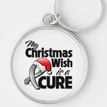 El cáncer de cerebro mi deseo del navidad es una c llaveros personalizados
