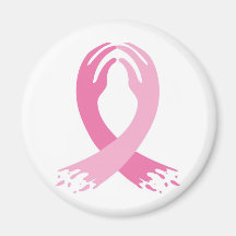 El cáncer de pecho da la cinta imán para frigorifico