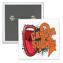 El cáncer del riñón chupa grito él pin