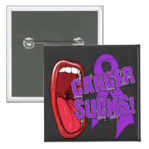 El cáncer pancreático chupa grito él pin