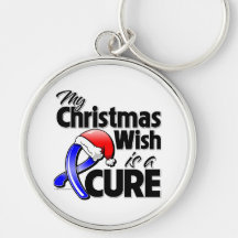 El cáncer rectal mi deseo del navidad es una curac llavero personalizado