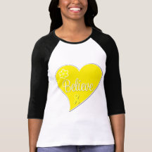 El cáncer testicular cree el corazón camisetas