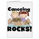 El Canoeing oscila dos camisetas y regalos Tarjetón