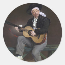 El cantante español - Édouard Manet Etiquetas