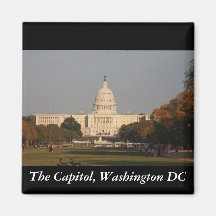 El capitolio, Washington DC Imán Para Frigorífico