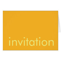 El caramelo colorea la invitación amarilla y anara tarjetas