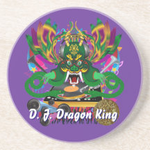 El carnaval D.J. Dragon rey visión hace alusión po Posavasos Para Bebidas