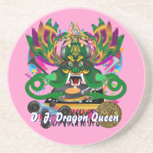El carnaval D.J. Dragon rey visión hace alusión po Posavasos Cerveza