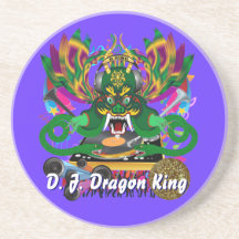 El carnaval D.J. Dragon rey visión hace alusión po Posavasos Para Bebidas