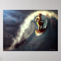 El carro de Poseidon Poster