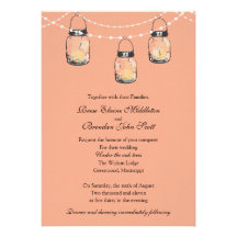 El casarse - 3 tarros de albañil colgantes invitacion personalizada