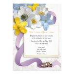 El casarse de las flores de la anémona invita - a  anuncios personalizados