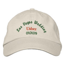 El casarse de Las Vegas - Usher Gorra Bordada