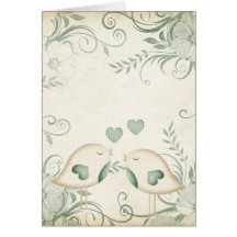 El casarse de los pájaros del amor felicitacion 