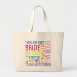 El casarse de los sentimientos de la novia bolsa de mano