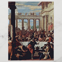 El casarse en Cana de Ricci Sebastiano Tarjetón