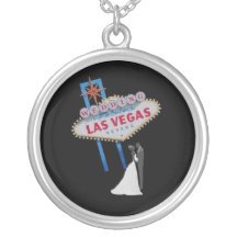 El casarse en el collar fabuloso de Las Vegas