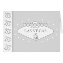 El CASARSE en la NOVIA de Las Vegas/la tarjeta de 