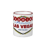 El casarse en la taza fabulosa de Las Vegas