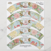El casarse floral subió Peony de las flores del tu Flyer Personalizado