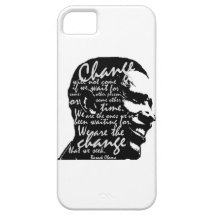 El CASO del iphone de BARACK ENRARECE iPhone 5 Case-Mate Fundas