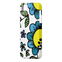 El caso floral del iPhone florece diseños iPhone 5 Case-Mate Cobertura