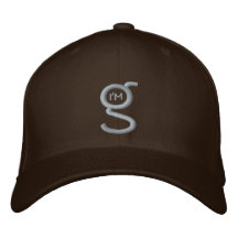 El casquillo apto w de la flexión de color caqui s gorra de béisbol bordada