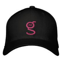 El casquillo apto w de la flexión soy logotipo de  gorra bordada