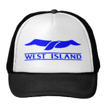 El casquillo de la isla del camionero del oeste de gorro