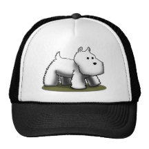 El casquillo del camionero de Westie Gorro De Camionero