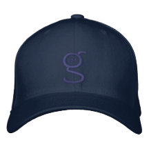 El casquillo w de FlexFit soy logotipo de G Gorra De Beisbol Bordada