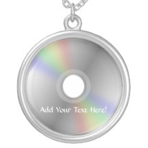 El CD o el DVD personalizó el collar de la música
